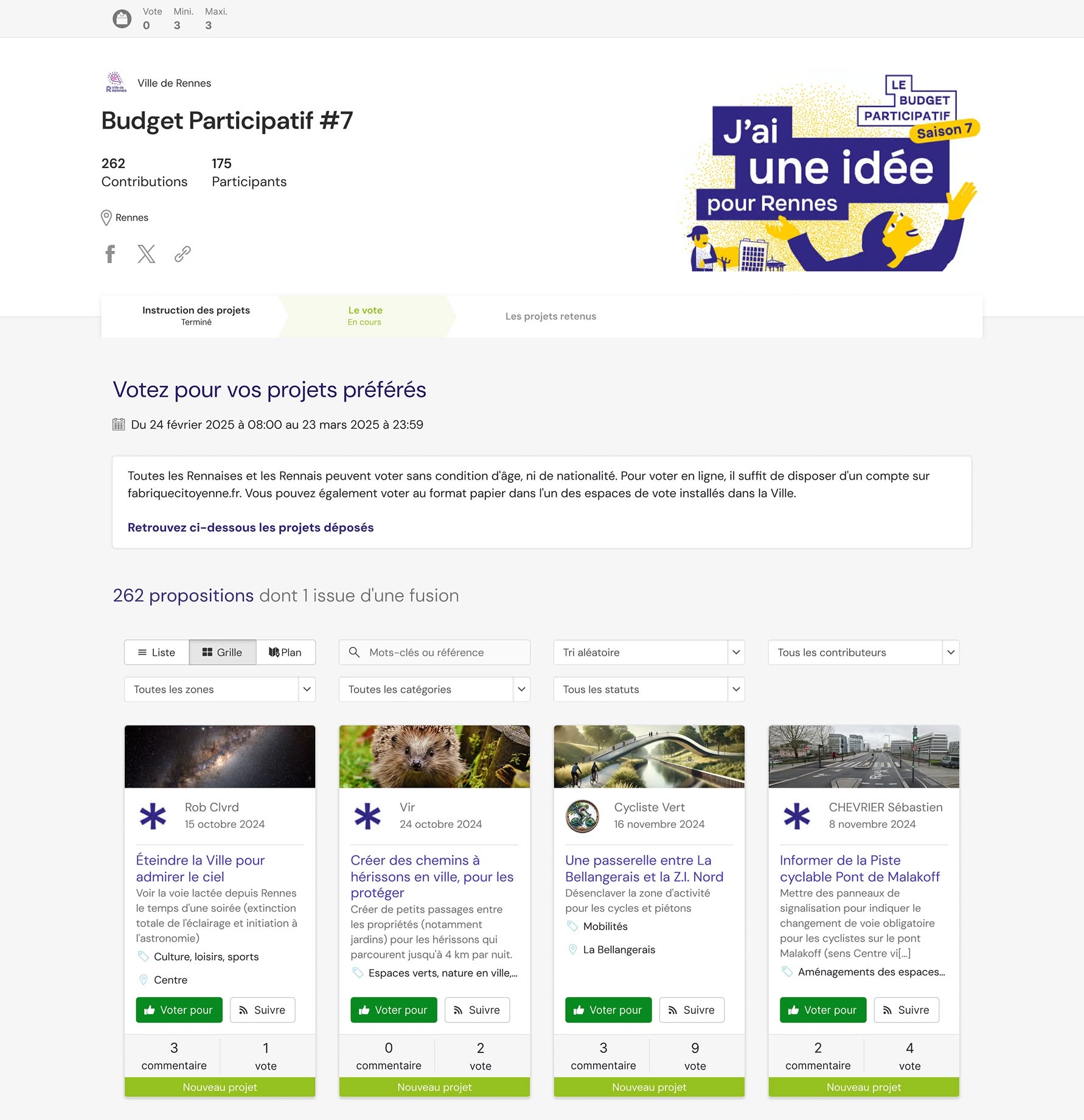 Expérience participant — Avant