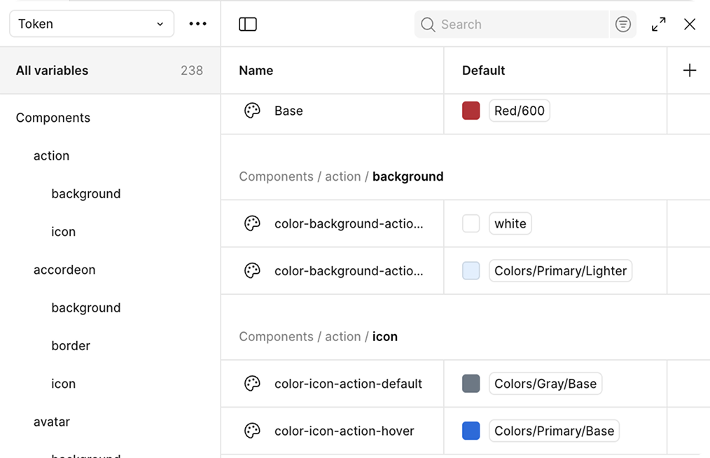Design System tokens
