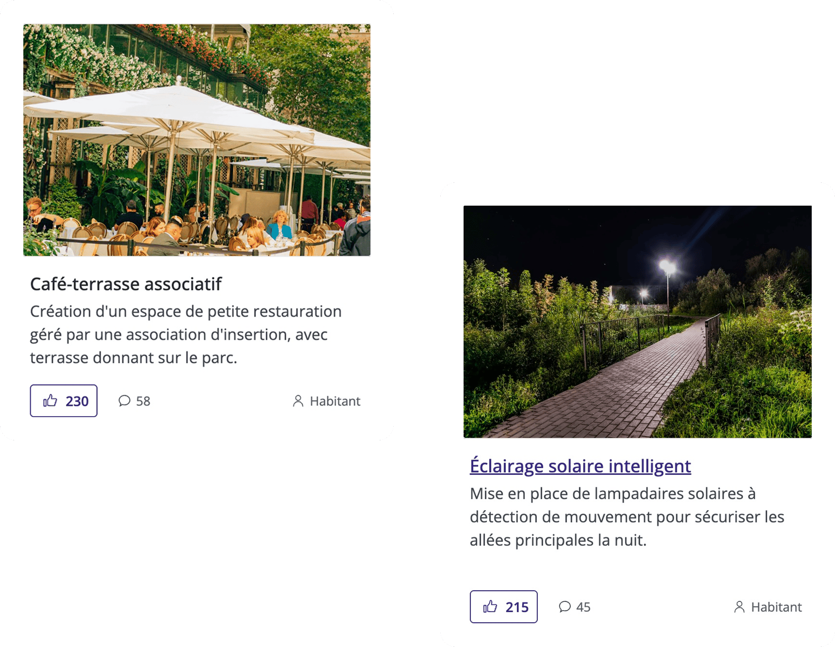 Vignettes simplifiées